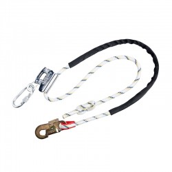 Work Positioning Lanyard with Grip Adjuster Work Positioning Lanyard with Grip Adjuster
