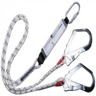 Double Kernmantle Lanyard With Shock Absorber Double Kernmantle Lanyard With Shock Absorber