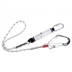 Single Kernmantle Lanyard With Shock Absorber Single Kernmantle Lanyard With Shock Absorber