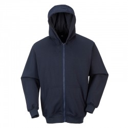 FR Zip Front Hooded Sweatshirt