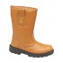 Rigger Safety Boots  Tan Lined, Steel Midsole