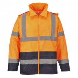 Hi-Vis Classic Contrast Rain Jacket Hi-Vis Classic Contrast Rain Jacket