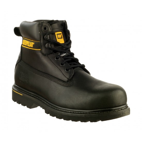 Caterpillar Holton Safety Boots Black, 6" Pad Top