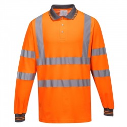 Long Sleeved Cotton Comfort Polo Long Sleeved Cotton Comfort Polo