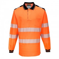 PW3 Hi-Vis Polo Shirt L/S PW3 Hi-Vis Polo Shirt L/S