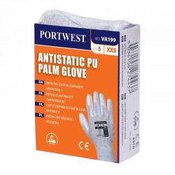 Vending Antistatic PU Palm Glove Vending Antistatic PU Palm Glove