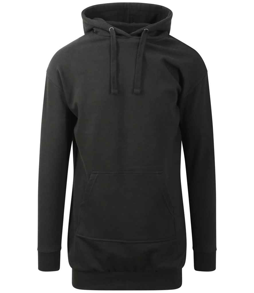 [JH015 JBK XS] AWDis Ladies Hoodie Dress (Jet Black, XS)