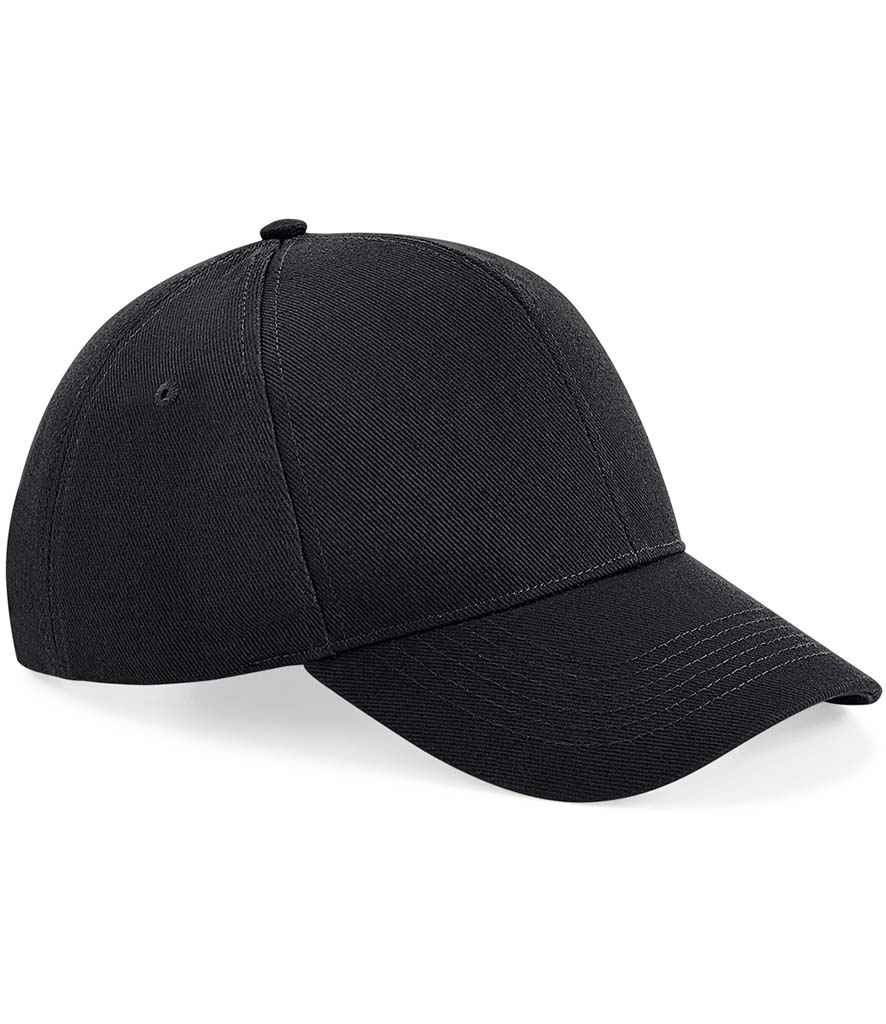 [BB18 BLK ONE] Beechfield Ultimate 6 Panel Cap (Black)