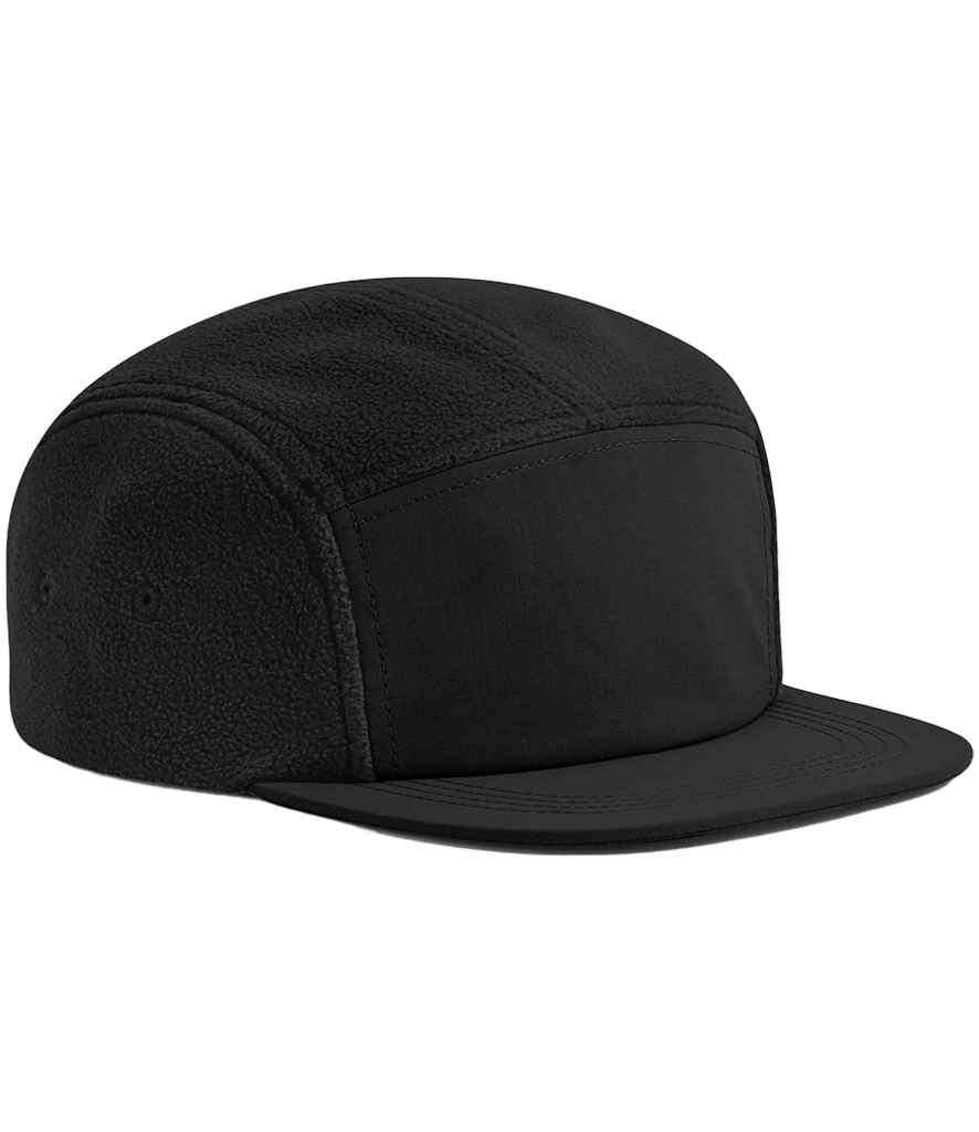 [BB220R BLK ONE] Beechfield Recycled Fleece Outdoor Camper Cap (Black)