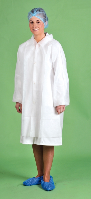 Portwest Disposable Visitors Coat PP (S)