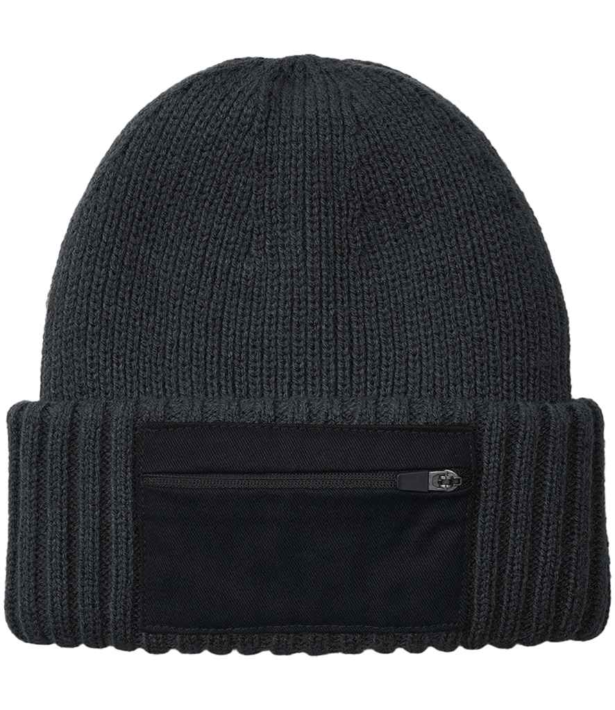 Beechfield Zip Patch Beanie