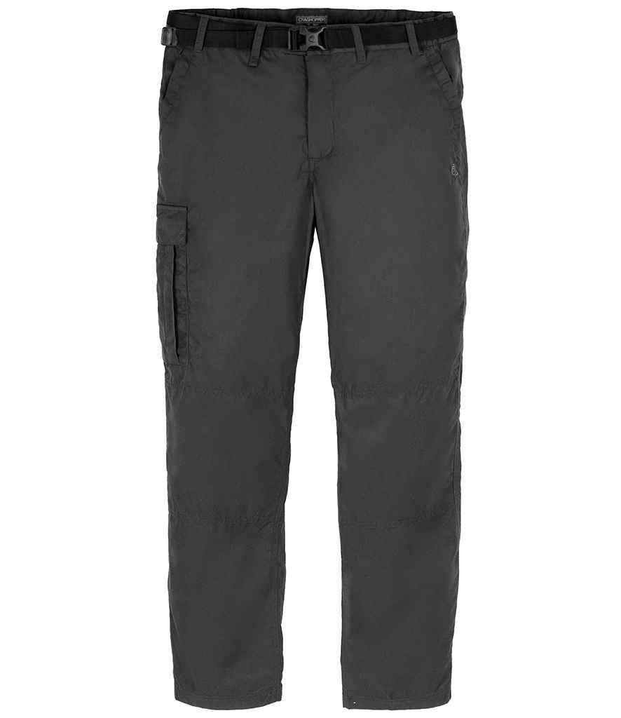 [CR231 CAG 30/R] Craghoppers Expert Kiwi Tailored Trousers (Carbon Grey, 30/R)