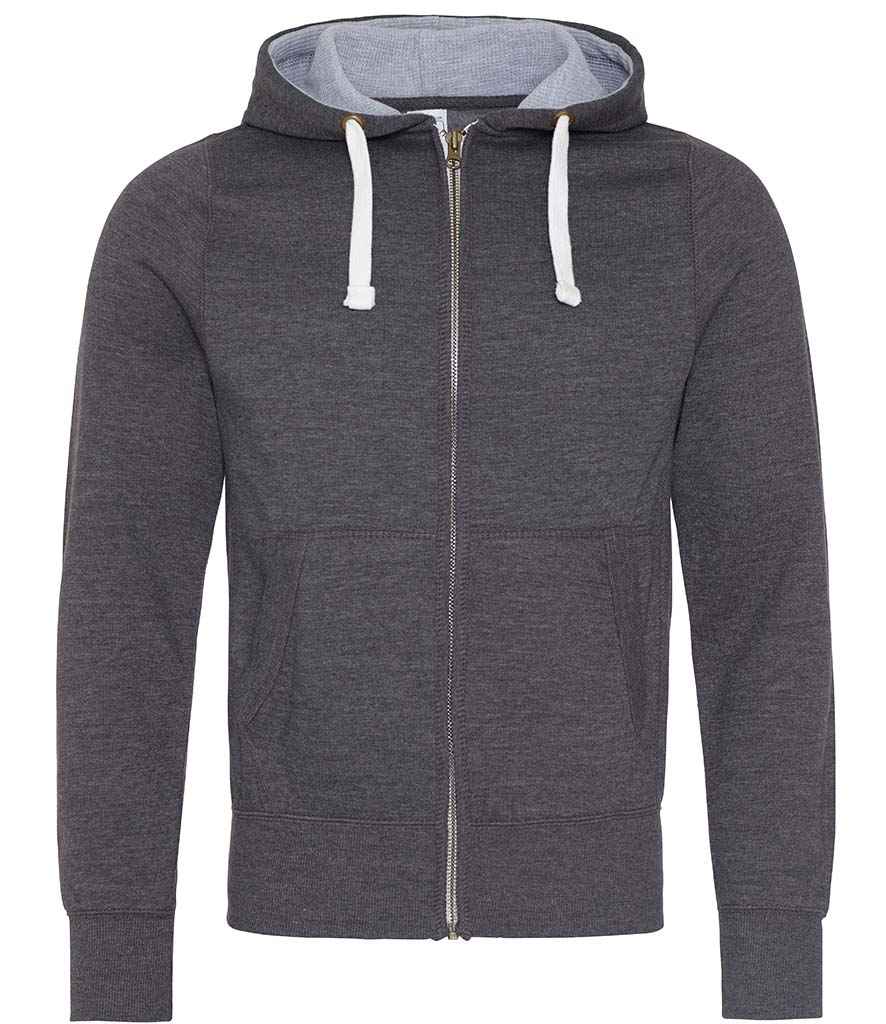 [JH052 CHA S] AWDis Chunky Zoodie (Charcoal, S)