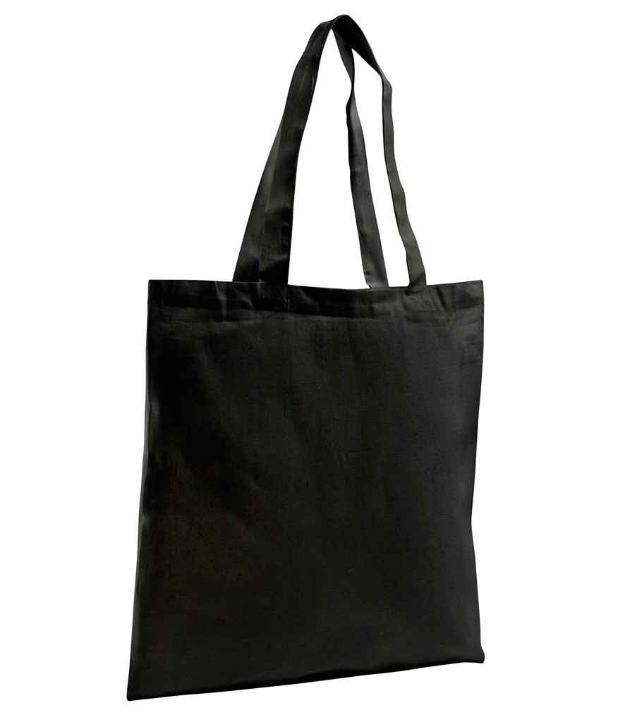 [76900 BLK ONE] SOL'S Organic Cotton Zen Shopper (Black)