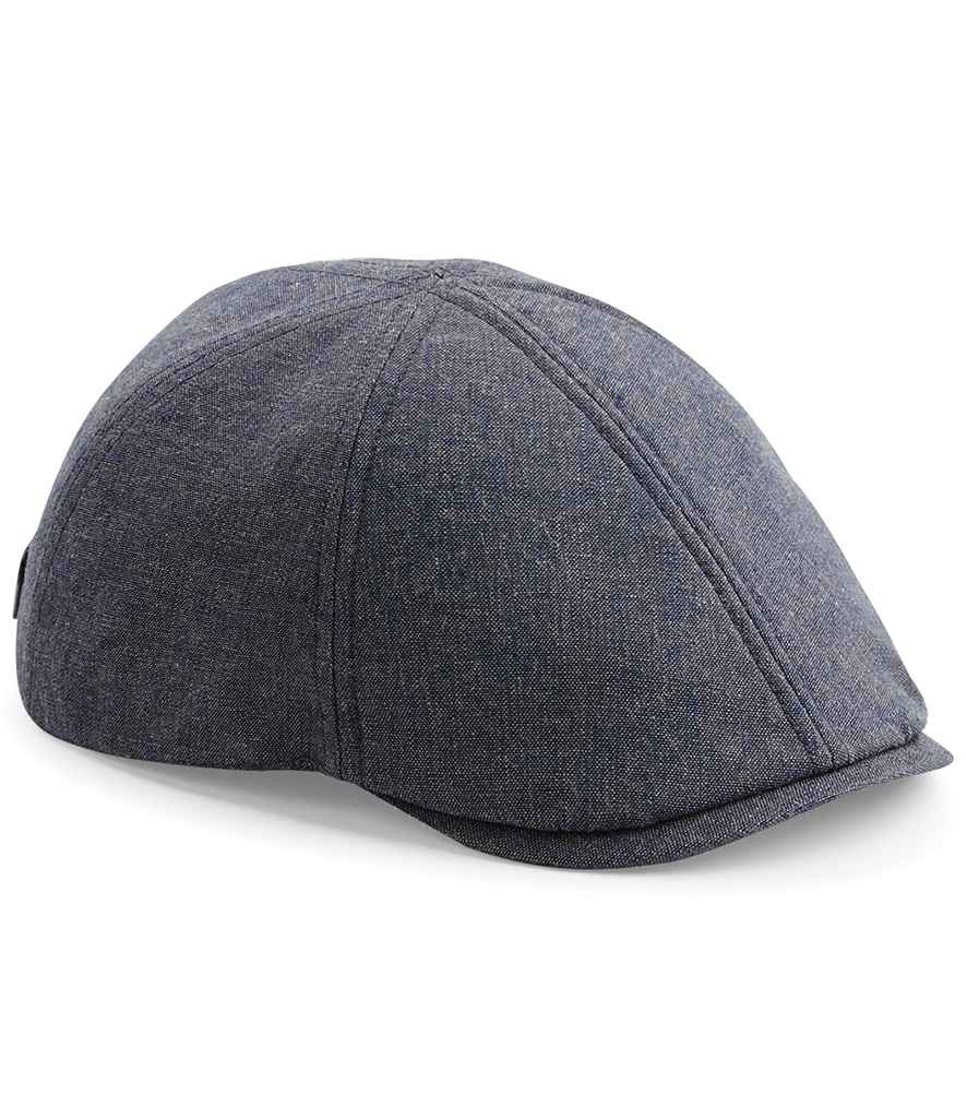 [BB621 BLU ONE] Beechfield Summer Gatsby Cap (Blue Linen)