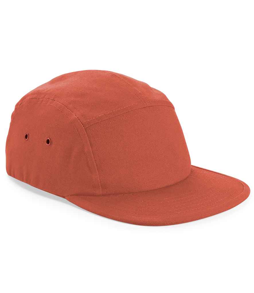 [BB654 TCT ONE] Beechfield Canvas 5 Panel Cap (Terracotta)