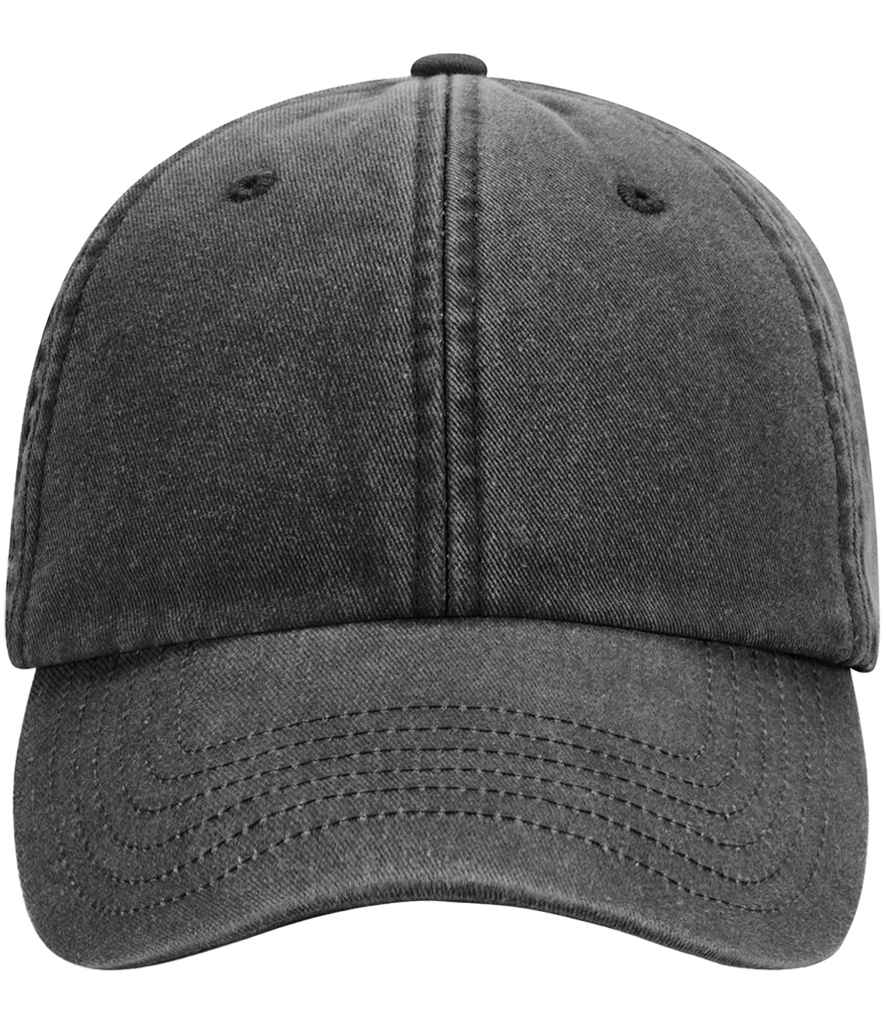 [BB655 VBK ONE] Beechfield Low Profile Vintage Cap (Vintage Black)