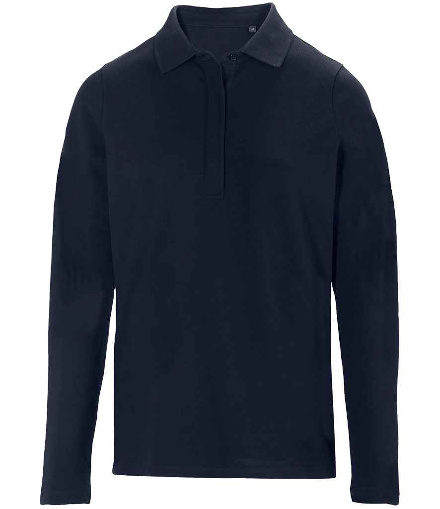 NEOBLU Ladies Owen Long Sleeve Piqué Polo Shirt