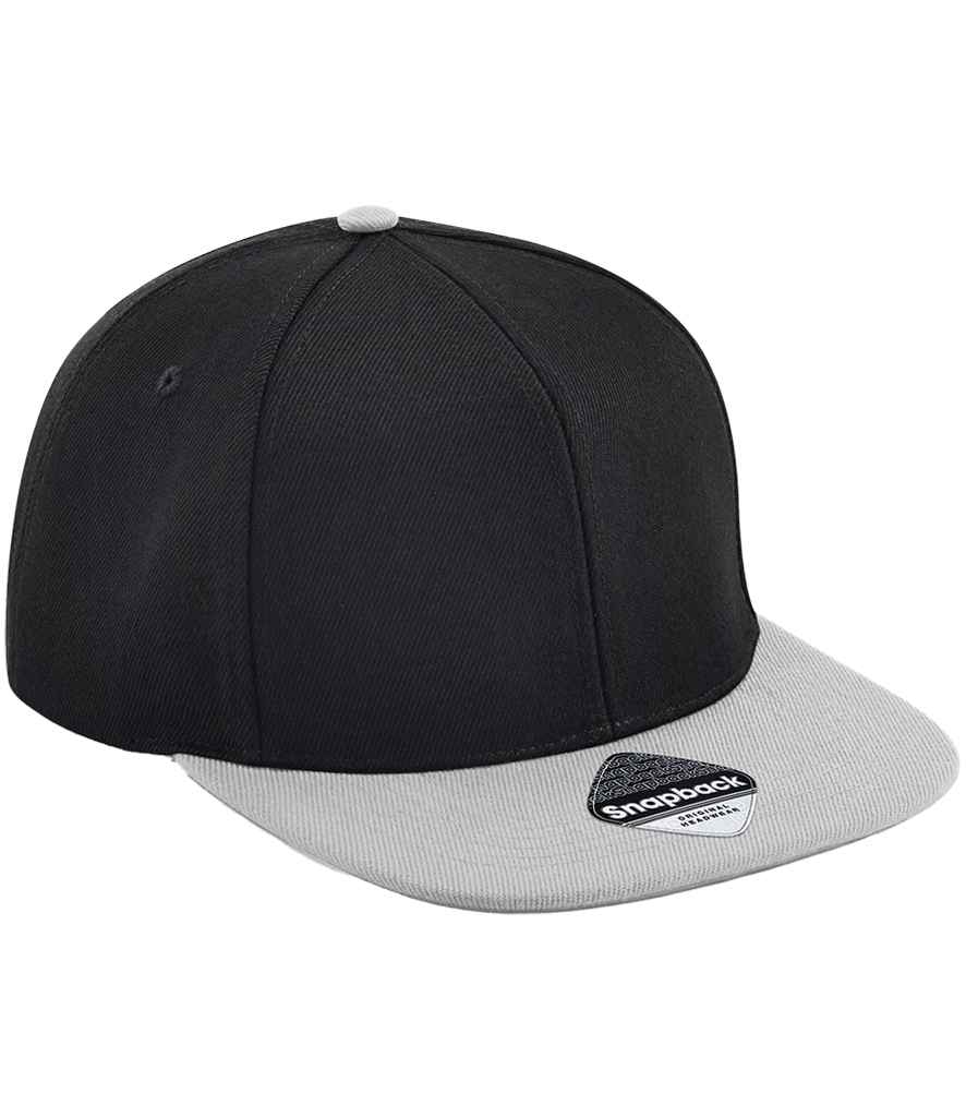 Beechfield Original Flat Peak 6 Panel Snapback Cap
