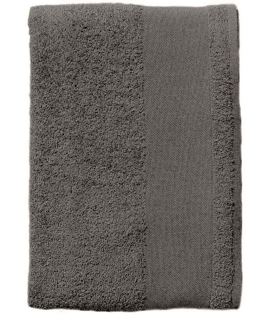 [89000 DGY ONE] SOL'S Island 50 Hand Towel (Dark Grey)