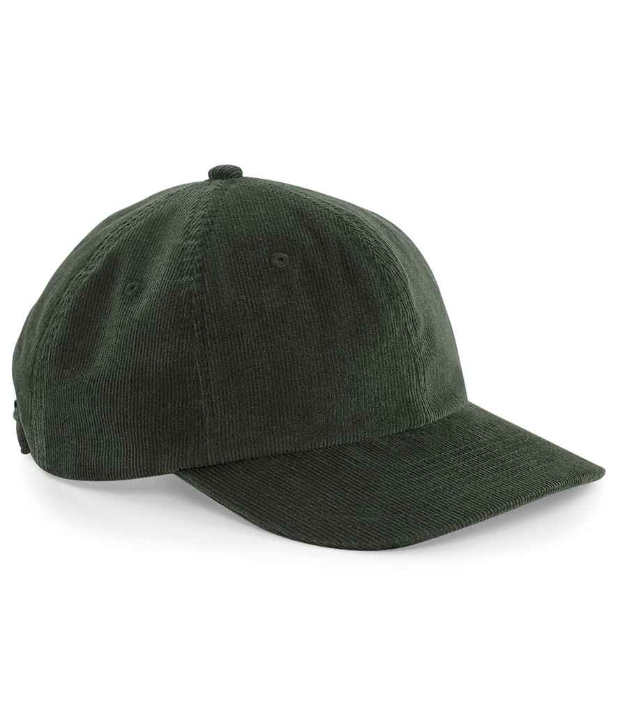 [BB682 DLV ONE] Beechfield Heritage Cord Cap (Dark Olive)
