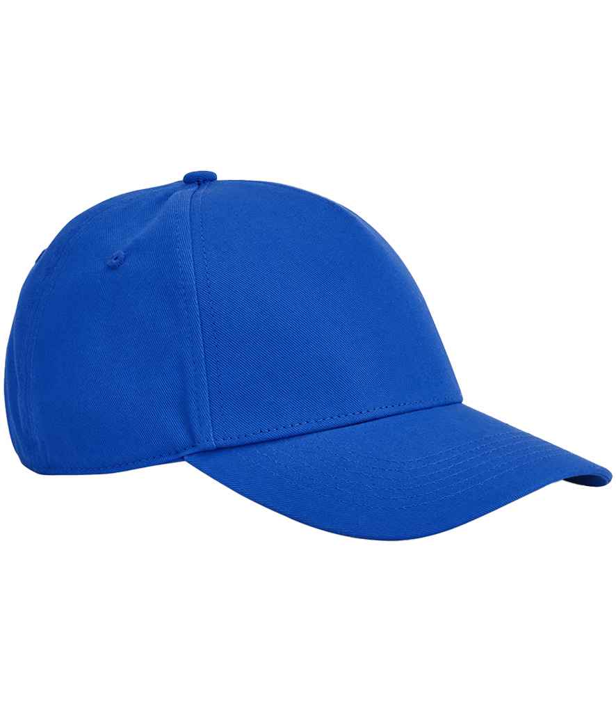 [BB825 BRO ONE] Beechfield EarthAware® Classic Organic Cotton 5 Panel Cap (Bright Royal)