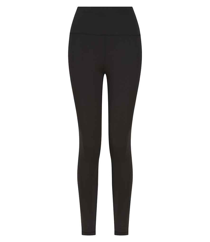 [LV896 BLK XS] Finden + Hales Ladies Team Leggings (Black, XS)