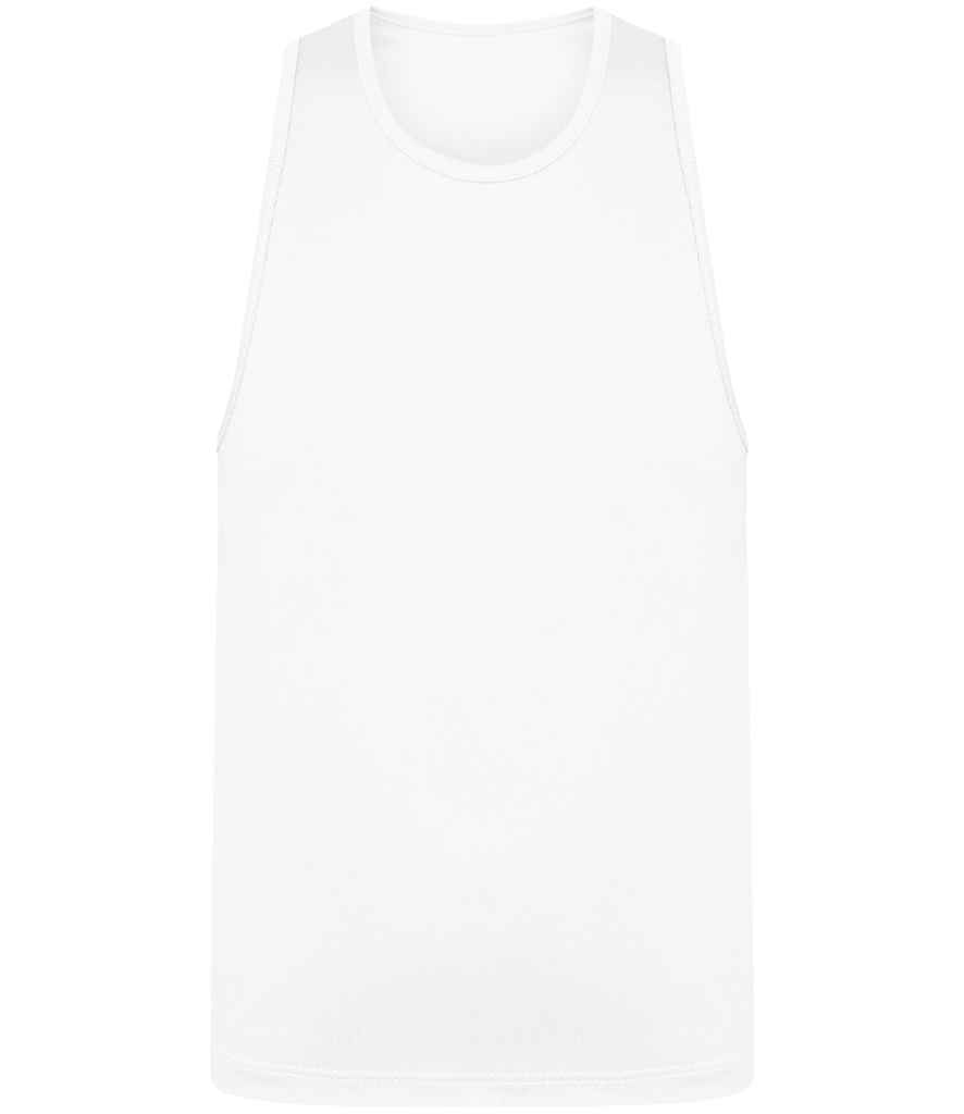 [JC007B ACW 3-4] AWDis Kids Cool Vest (Arctic White, 3-4)