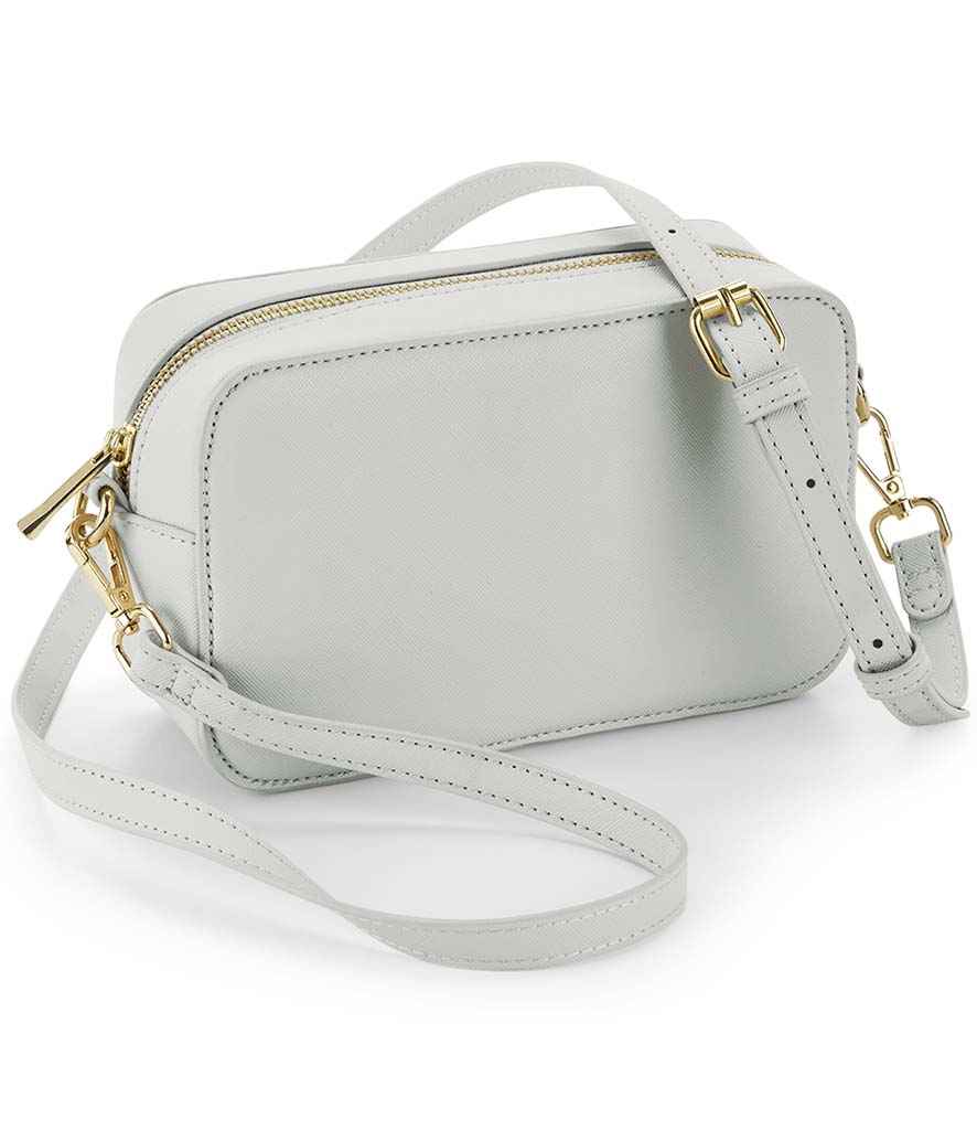 [BG758 SFG ONE] BagBase Boutique Cross Body Bag (Soft Grey)