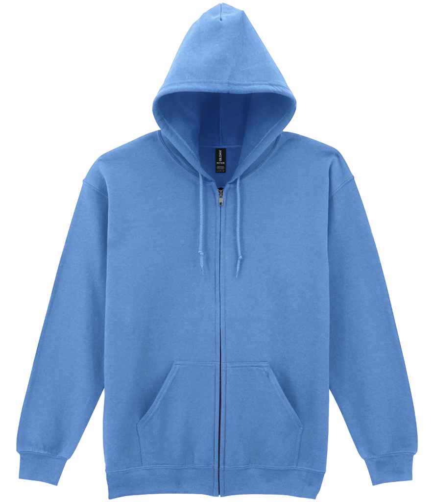 [GD58 CNB S] Gildan Heavy Blend™ Zip Hooded Sweatshirt (Carolina Blue, S)
