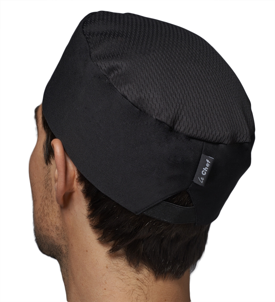 Le Chef Skull Cap Black (L (24"))