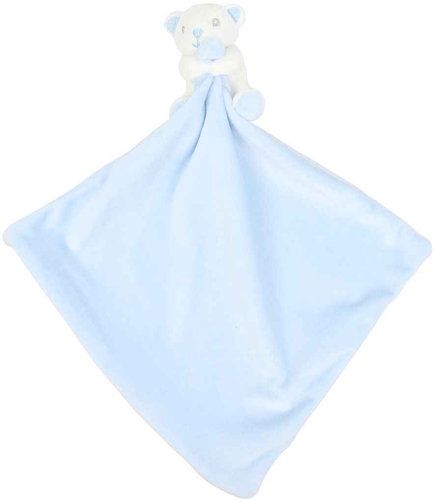 [MM700 BBEA ONE] Mumbles Animal Comforter with Rattle (Blue Bear)