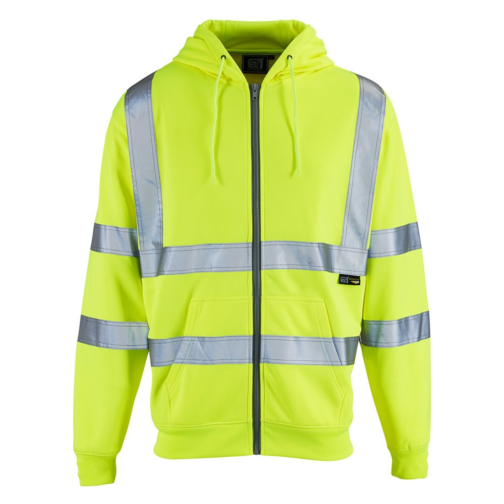Hi Vis Hoodie Sweat Shirt
