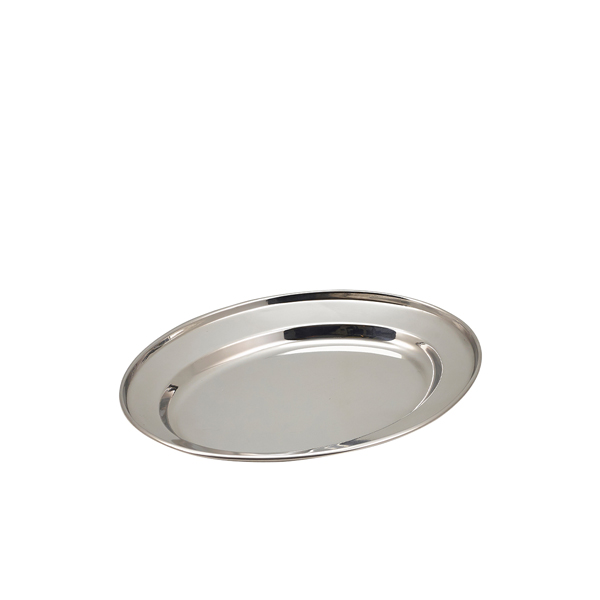 [BC-N1065] GenWare Stainless Steel Oval Flat 22cm/ 9"
