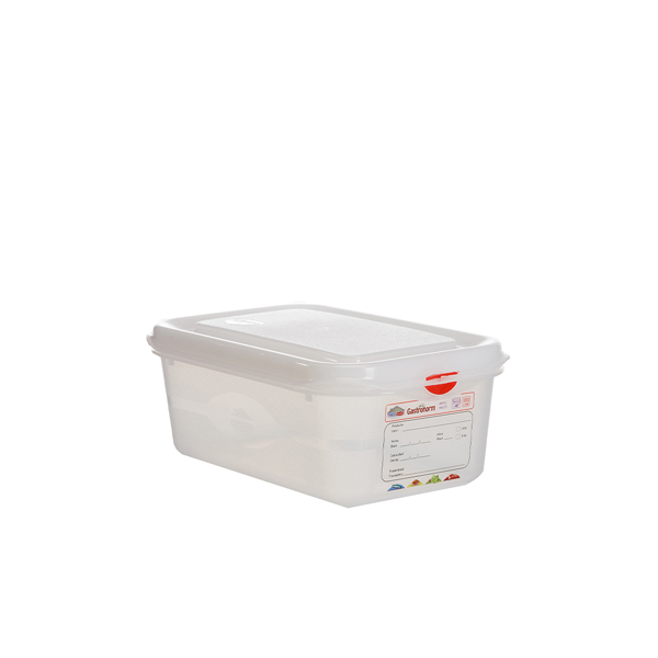 [BC-N12410] GN Storage Container 1/4 100mm Deep 2.8L (Pack of 6)