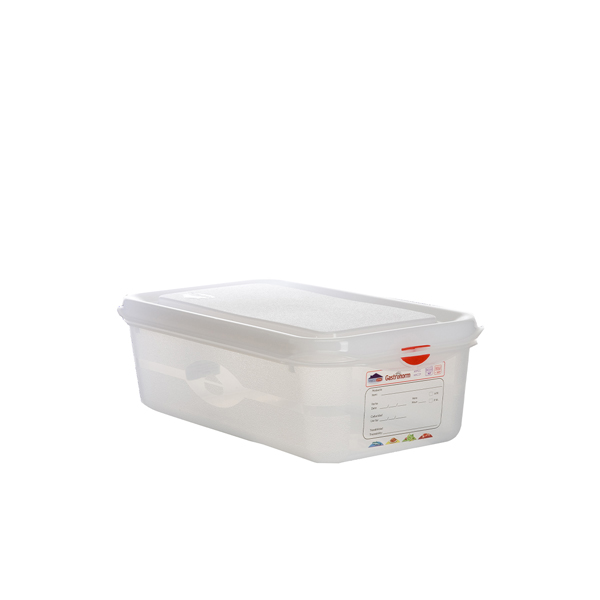 [BC-N12440] GN Storage Container 1/3 100mm Deep 4L (Pack of 6)