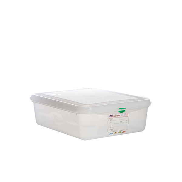 [BC-N12470] GN Storage Container 1/2 100mm Deep 6.5L (Pack of 6)