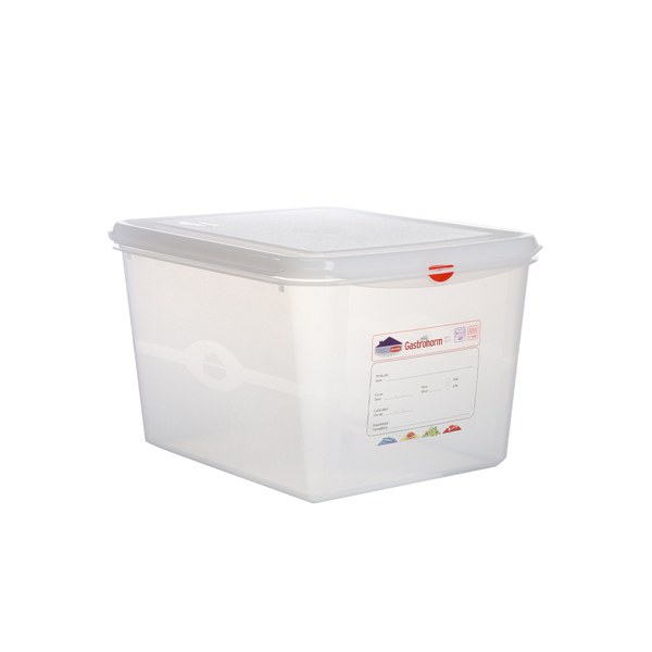 [BC-N12490] GN Storage Container 1/2 200mm Deep 12.5L (Pack of 6)