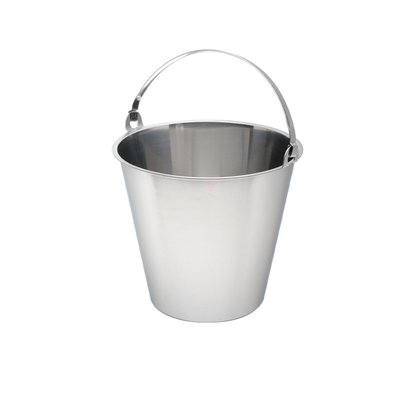 Swedish S/St. Bucket 12 Litre Graduated