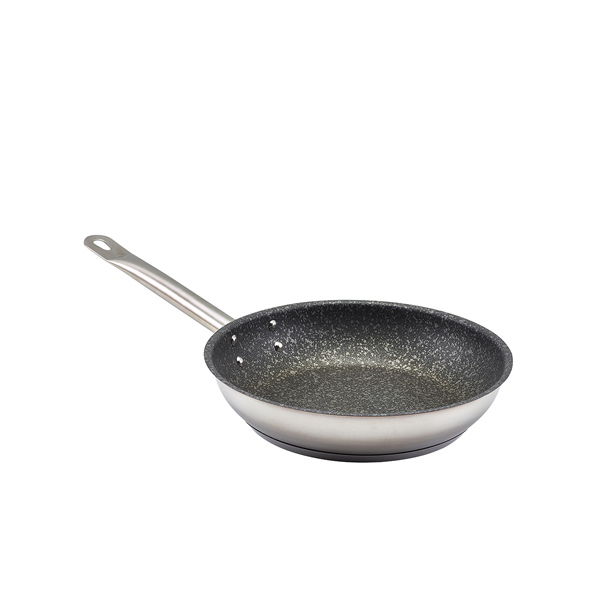 [BC-N1524-00NS] GenWare Non Stick Teflon Stainless Steel Frying Pan 24cm