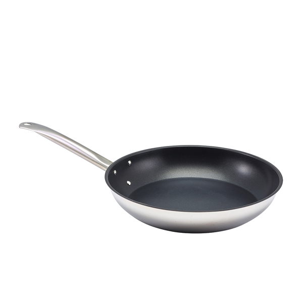 [BC-N1528-ENS] GenWare Economy Non Stick Stainless Steel Frying Pan 28cm