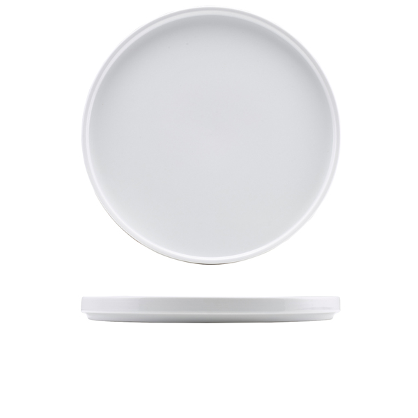 [BC-N160930] GenWare Porcelain Low Presentation Plate 30cm/ 12" (Pack of 4)