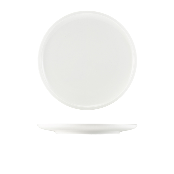 [BC-N161326] GenWare Porcelain Flat Rim Plate 26cm/ 10" (Pack of 4)