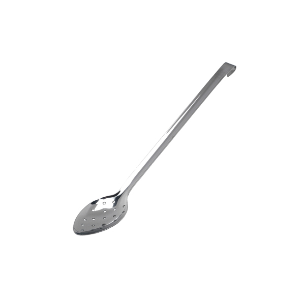 [BC-N16340] S/St.Perforated Spoon 350mm With Hook Handle
