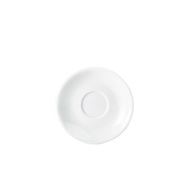 [BC-N182114] Genware Porcelain Saucer 14.5cm/ 5.75" (Pack of 6)