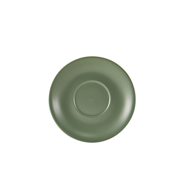 [BC-N182115MSG] GenWare Porcelain Matt Sage Saucer 16cm/ 6.25" (Pack of 6)
