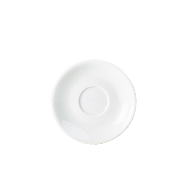 Genware Porcelain Saucer 17cm/ 6.75" (Pack of 6)