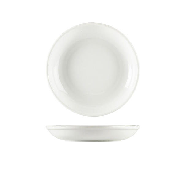 Genware Porcelain Couscous Plate 21cm/ 8.25" (Pack of 6)
