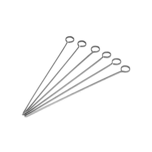 [BC-N236-8] S/St. Skewers 8" (Pack Of 6)