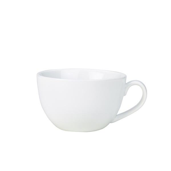 [BC-N322140] Genware Porcelain Bowl Shaped Cup 40cl/ 14oz (Pack of 6)